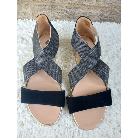 Eric Michael Shoes - NWOB Eric Michael Women's Mia Espadrille Wedge Sandals Sz 35 US 5 Made In Spain